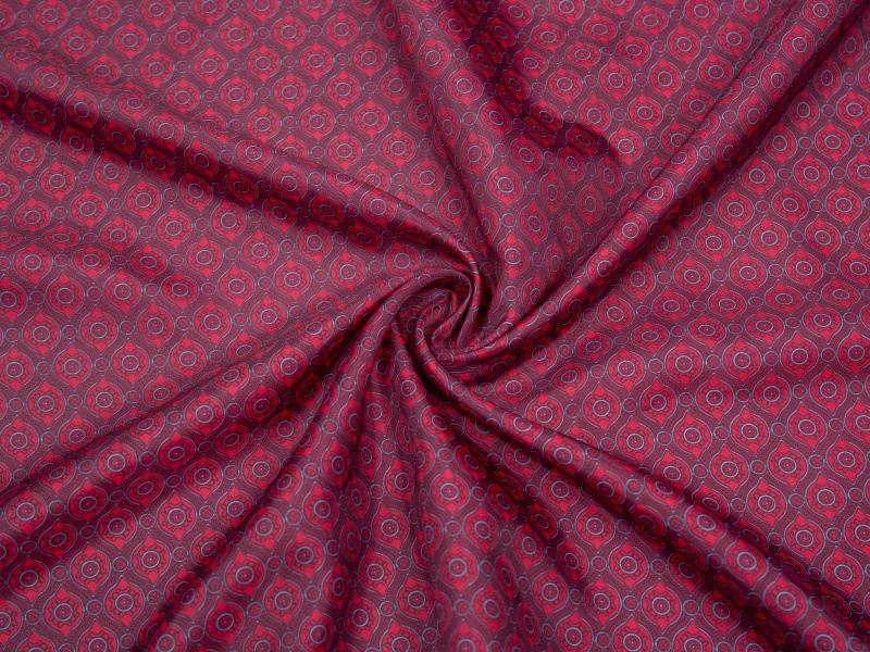 Kain lapisan cetak all-polyester polos