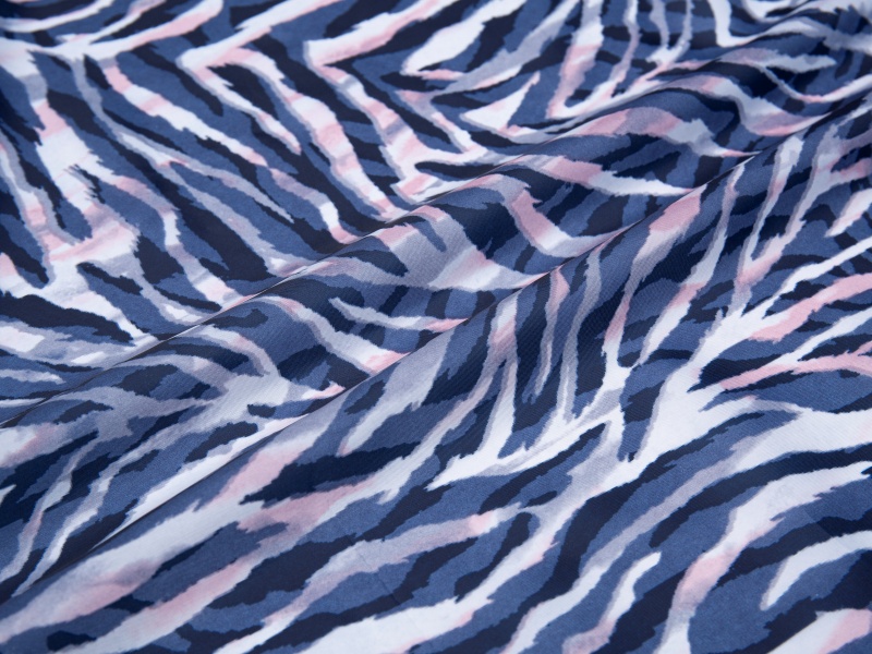 Kain lapisan cetak all-polyester polos