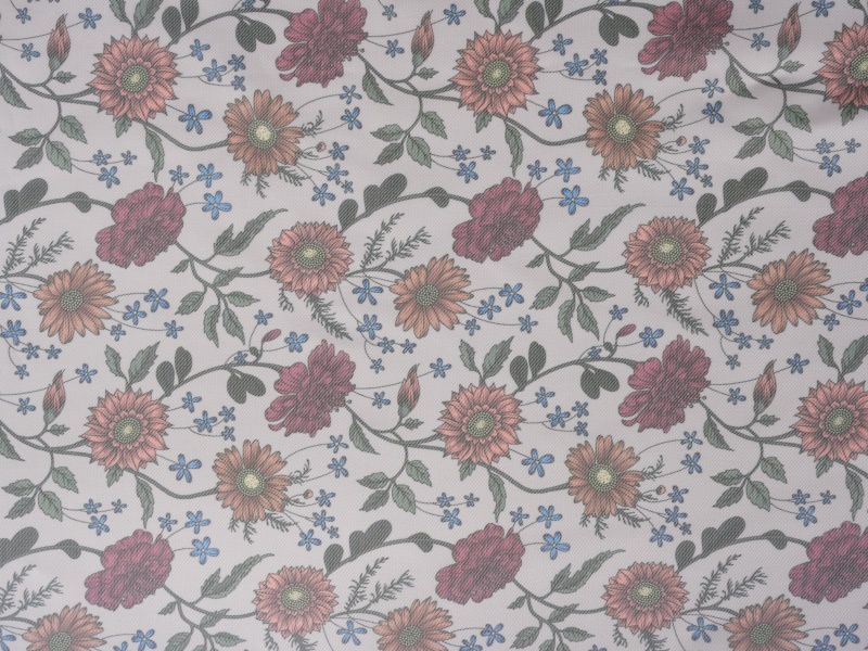 Kain lapisan cetak kemping-kembar poliester Kain lapisan cetak kemping-kembar poliester