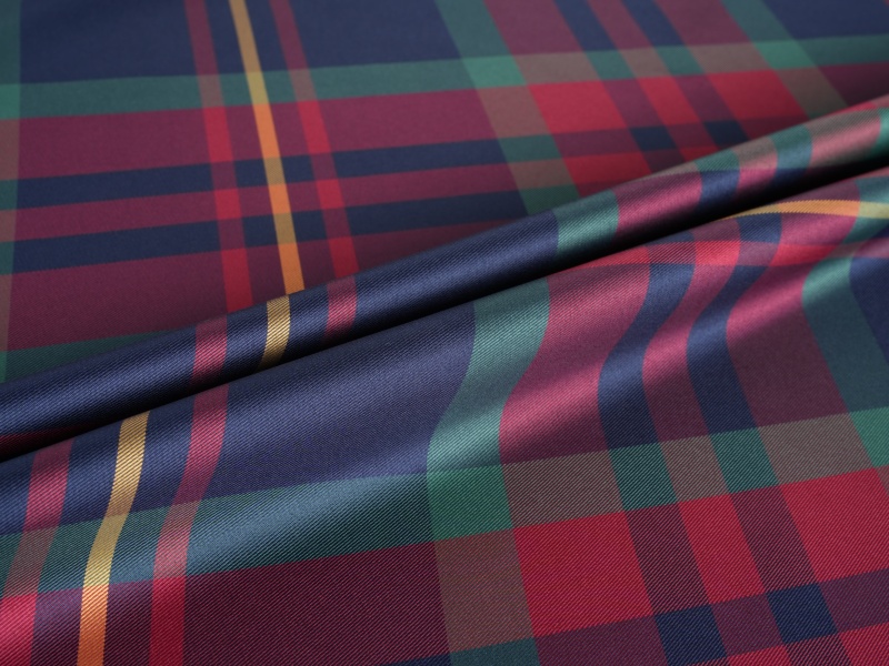 Kain lapisan lengan yang diwarnai benang poliester Kain lapisan lengan yang diwarnai benang poliester